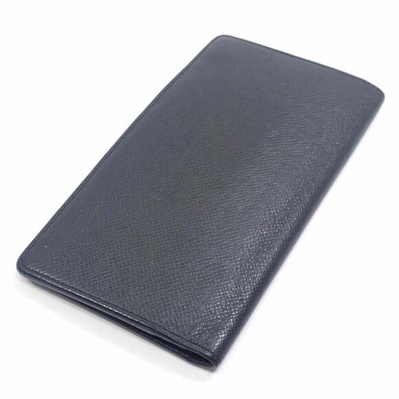 Louis Vuitton Taiga Portefeuille Brazza Bifold Long Wallet, Men's M32572, Ard...